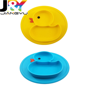 Wrapables tovaglietta divisa in Silicone piatto per alimenti con aspirazione anatra <span class=keywords><strong>gialla</strong></span> per bambino - Product Image 4