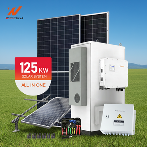 Pack d'énergie solaire hors réseau commercial de 125 kW, incluant une batterie lithium-ion de 261 kWh - Product Image 1