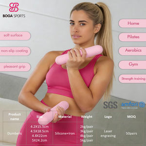 पुरुष और महिला सिलिकॉन डम्बल हाथ मोड मुक्त वजन घरेलू व्यायाम फिटनेस कलाई शक्ति प्रशिक्षण को पूरा करता है - Product Image 1