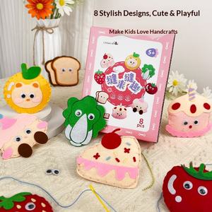 Nouveaux produits phares : Jouets en papier créatifs pour enfants (garçons <span class=keywords><strong>et</strong></span> filles) – Bricolage DIY sur le thème des animaux <span class=keywords><strong>et</strong></span> des aliments – Cadeau pour la Fête des Enfants du 1er <span class=keywords><strong>juin</strong></span> - Product Image 2