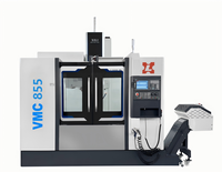 Machine CNC à bas prix FANUC VMC855 CNC 3/4/5 axes Machine de fraisage CNC verticale en métal