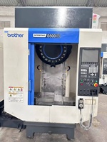 Mesin Tapping CNC Kecepatan Tinggi Brother 21 Tools SPEEDIO S500X1 Bekas Jepang Vertikal Otomatis Spindle Taper BT30