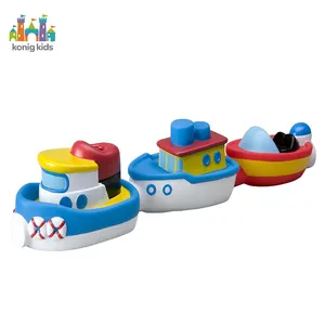 Konig Kids Eco Friendly Bades pielzeug Rub A Dub Magnet boote in der Wanne Kids Bath Activity Silicone