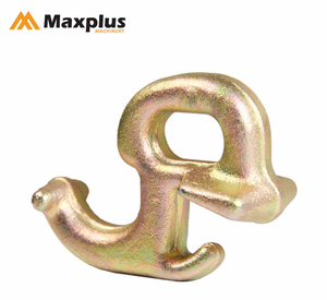 ชุดตะขอเกี่ยวแบบคลัสเตอร์ชุบสังกะสี Maxplus สำหรับรถยกและรถพ่วงบรรทุกหนัก ใช้ในอุตสาหกรรมหนัก อุปกรณ์เสริมโซ่ตะขอเกี่ยวแบบคลัสเตอร์ R T J - Product Image 4