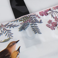 Sac fourre-tout en plastique, style inspiré des designers, pour les petites entreprises, impression de logo personnalisé, sacs de shopping personnalisés