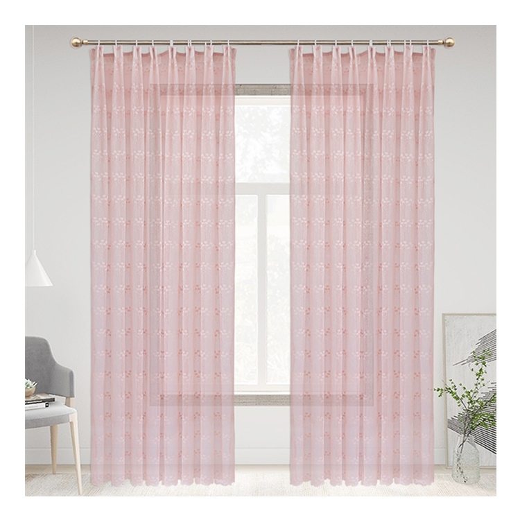 Filet de rideau tissé de luxe, en dentelle, Durable et de haute qualité