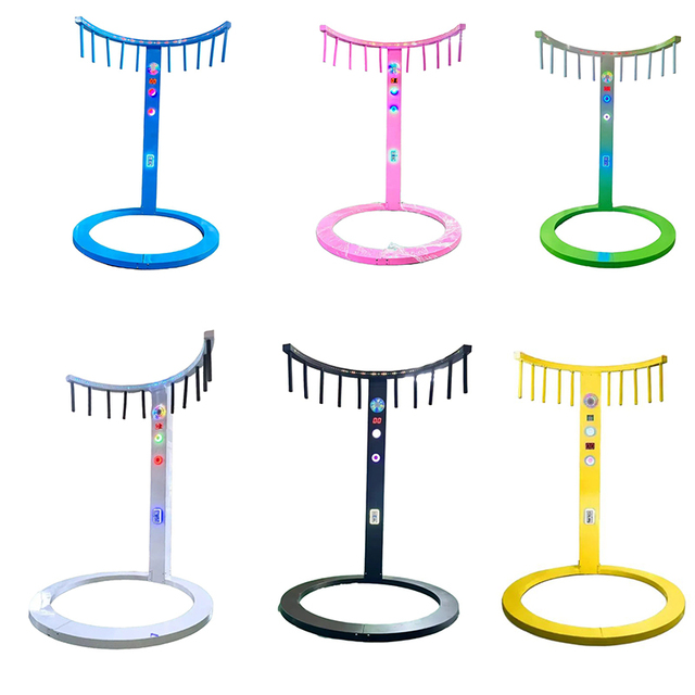 Coin Operated Metal Reaction Game Machine Stick Grabber Challenge Arcade Reflex Speed Training Interactive Amusement 1 Year