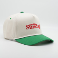 Aanpasbare Performance Heren Riem 5 Panel A-Frame Petten Snapback Blank Baseball Petten Groothandel voor Borduren