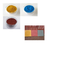 Pigment inorganique de 15 ml, peinture, couleur, oxyde de fer, rouge, poudre de couleur jaune noir