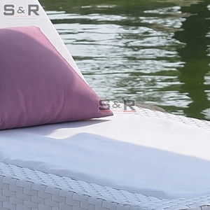 Lettino Prendisole Moderno Portatile in Alluminio Regolabile <span class=keywords><strong>per</strong></span> Piscine, Parchi, Spiagge, Hotel, Soggiorni, Cortili, Ospedali - Product Image 2