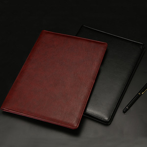 2020 de alta calidad <span class=keywords><strong>A4</strong></span> borrable de cuero de negocios de carpeta de archivo de documento titular cartera padfolio con portapapeles - Product Image 3