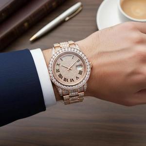 นาฬิกาเพชรโมอิสซาไนต์สไตล์ญี่ปุ่นจากซัพพลายเออร์อินเดีย สำหรับงานปาร์ตี้และงานกลางคืน ราคาโรงงาน - Product Image 4