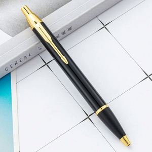 1.0Mm Retractable Ballpoint Customizable Logo Office Stationery Student Writing Hotel Promotional Advertising Gift <b>Pens</b> - Product Image 4
