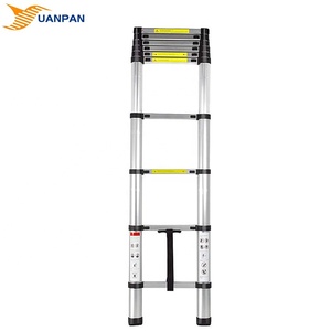 <span class=keywords><strong>Escalera</strong></span> Extensible de Aluminio Portátil de 10 Peldaños, 9.5 Pies, para Uso en Almacenes, 150 kg de Capacidad, 2024 - Product Image 3