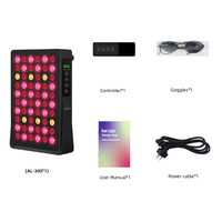 Appareil de beauté éclaircissant pour le corps AZURE, esthétique minimaliste, pour usage domestique, panneau de luminothérapie LED rouge, type sur pied, AL300, prise US