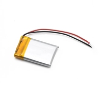 Batterie Li-polymère rechargeable GEB OEM de petite taille 402030 3.7V 200mAh avec câble et connecteur personnalisé pour montre intelligente