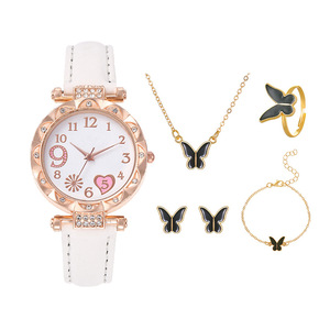 2024 Cross Border Hot Fashion Trend Personalized Customization Simple and Versatile Diamond Inlaid Quartz <b>Watch</b> in Stock - Product Image 5