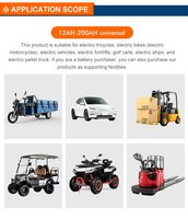 Chargeur de batterie portable LiFePO4 à décharge profonde 48V 60V 12A pour voiturette de golf, chariot élévateur, scooter, stockage d'énergie