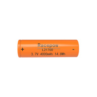 Baterai Isi Ulang 21700 50E 40P Lithium MAX 3C 5000mah 3.6V 1000 Siklus 21700 5000mah 4000mah Silinder NCM 21700