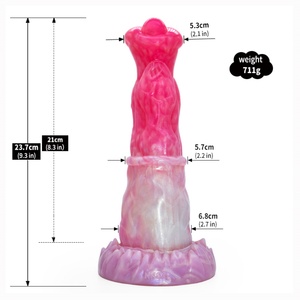 NNSX Dildo Animal Multicolor con Ventosa para Tapón de Próstata, Tapón Anal de Fantasía, Pene para Mujeres, Juguetes Sexuales Anales, Masturbador Gay - Product Image 6