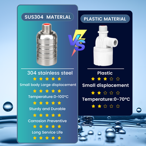 3/4 "水箱浮阀304不锈钢浮阀水箱自动水位控制浮阀 - Product Image 3