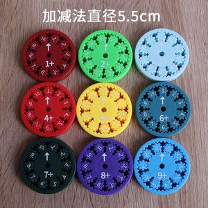 Mát mẻ Toán Học Spinners Giải Quyết Toán Học câu đố cho trẻ em nhựa số học Đồ chơi máy tính để bàn toán nhân trò chơi bé trai Quà Tặng - Product Image 5