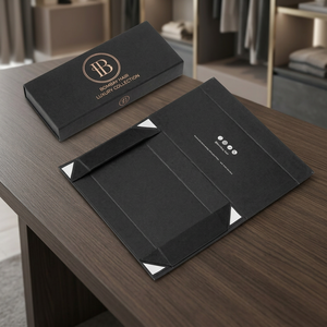 Wholesale Custom Print Gift Paper <b>Box</b> 2mm Thickness Glossy Lamination Recyclable Paperboard Packaging <b>Box</b> Magnetic Closure - Product Image 1