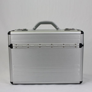 Venta caliente de plata portátil de alta seguridad de aluminio <span class=keywords><strong>piloto</strong></span> maletín - Product Image 3