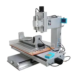 Fresatrice CNC a 5 Assi Verticale per Legno 3040 2.2/1.5KW Tipo Colonna per Incisione su Metallo con Omaggio 10 Pinze - Product Image 1