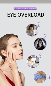 Mascarilla de ojos térmica desechable autocalentable <span class=keywords><strong>Antiojeras</strong></span> e hinchazón Alivio del dolor de cabeza calmante <span class=keywords><strong>para</strong></span> máscara de sueño de ojos secos - Product Image 3