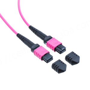 Cable troncal de fibra óptica OM3 LSZH 8C-24C MPO MTP 2,0mm 3,0mm multimodo 1M 3 metros Cable de comunicación de 8-24 canales - Product Image 2