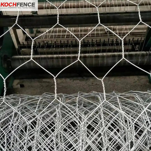 Valla de granja Malla de alambre hexagonal galvanizada para cría de aves de corral y jardinería - Product Image 6