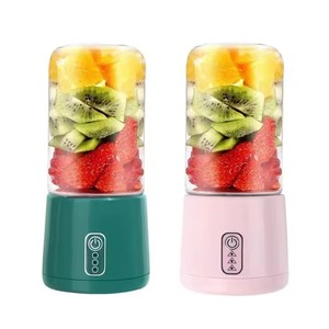 Licuadora Personal Recargable USB de 400 ml, Mini Licuadora Portátil para Jugos Frescos, Venta al Por Mayor, Bajo MOQ - Product Image 1
