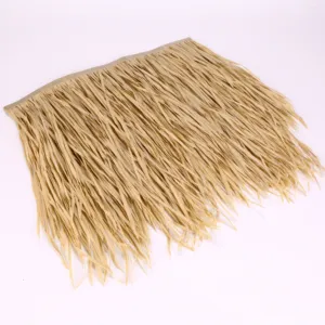 Pe Synthetisches künstliches Stroh-Palmblatt-Dach Stroh gebratene Kokosnussblatt-Hausbauer in Chennai