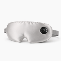 Máscara Ocular Calefactable, Compresa Ocular Cálida Inalámbrica para Ojos Secos, Bloqueo de Luz, Batería de 1000 mAh y Funda Lavable para Hombres y Mujeres