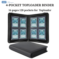 Prêt à expédier : Album de rangement pour cartes à collectionner à 4 pochettes, 160 emplacements, chargement latéral, en PU avec fermeture éclair, pour MTG TCG, faible MOQ, logo personnalisé