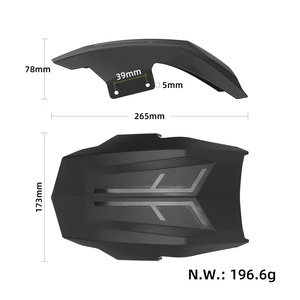 Kukirin G4 Max Rear Fender for Kukirin G4 Max Electric <b>Scooter</b> Rear Wheel Fender Replacement Spare Parts Original Rear Fender - Product Image 2