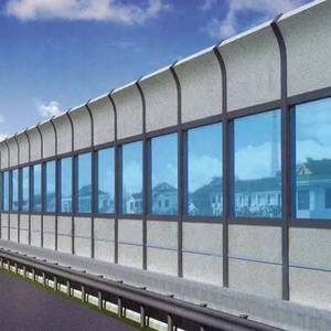 Barrière <span class=keywords><strong>anti</strong></span>-<span class=keywords><strong>bruit</strong></span> acrylique en métal <span class=keywords><strong>de</strong></span> <span class=keywords><strong>mur</strong></span> concret ferroviaire <span class=keywords><strong>de</strong></span> barrière acoustique pour insonorisé - Product Image 5