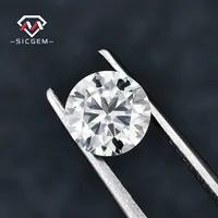 SICGEM – vente directe d'usine, gros diamant synthétique de 30 Ct, grosses pierres précieuses en vrac, Moissanite