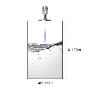 Transmisores de Nivel por Radar al por Mayor Hechos de Acero Inoxidable/Aleación de Aluminio, Adecuados para Tanques de Almacenamiento de Azufre <span class=keywords><strong>Fundido</strong></span> y <span class=keywords><strong>Asfalto</strong></span>. - Product Image 2