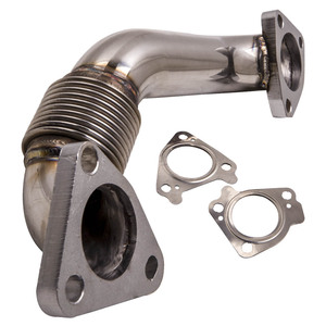 Tubo de Escape del Turbo del Lado del Pasajero Derecho para Chevy 2500 3500 4500 Express 6.6L LLY LMM <span class=keywords><strong>LGH</strong></span> 06-16, Resistente - Product Image 1