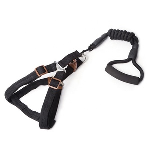 Conjunto de Arnés para Perro al por Mayor, Arnés y Correa para Mascotas, Color Liso, Mango de Espuma, Arnés y Correa de Poliéster para Mascotas - Product Image 4