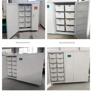 Contenedores Hidropónicos para Germinar Brotes de Cacahuete, Máquina para Cultivar Brotes de Frijol, Máquina Automática Comercial para Brotes de Frijol Mung - Product Image 4