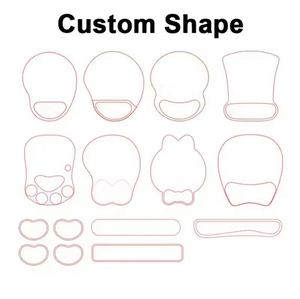 Custom Design <b>Mouse</b> Pad With Wholesale Promo Business Gift Blank Desk Rubber Printing Logo Wrist Rest Mousepad - Product Image 5