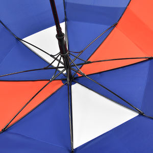 Apertura automatica extra large baldacchino 30 pollici parasole pioggia uomini logo personalizzato colorato doppio strato antivento golf ombrello - Product Image 4