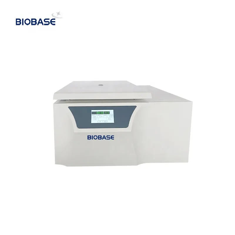 Centrífuga de plasma de fábrica BIOBASE 6000rpm Centrífuga refrigerada de baixo tempo de refrigeração rápida de grande capacidade para laboratório