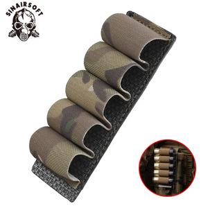 Tactical 5 Rounds 12 Gauge Pouch Hanging Molle Hunting Holder <b>Accessories</b> - Product Image 1