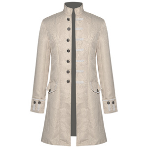 2024 nouvelle Europe et amérique médiévale <span class=keywords><strong>Halloween</strong></span> manteau pour hommes Punk rétro - Product Image 6