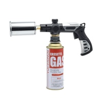 Pistolet à gaz propane à allumage électronique GF-8010, torche de soudage à aspiration jet avec flamme intense pour barbecue en plein air et soudage de métaux