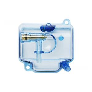 Carburateur PE avec couvercle de base transparent bleu en nylon, anneau en aluminium CNC et capuchon de cuve à essence modifié - Product Image 3